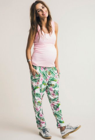 Mama Licious zwangerschapsbroek New Pixila, print