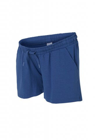 Mama Licious zwangerschapsshort Peri, BIO katoen, blue