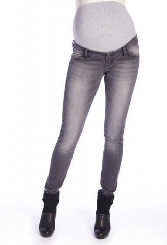 Sisters Slimfit zwangerschapsjeans Nikki, denim dark grey