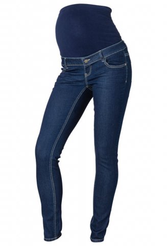 Mama Licious regular zwangerschapsjeans Shelly dark blue, lengte 34