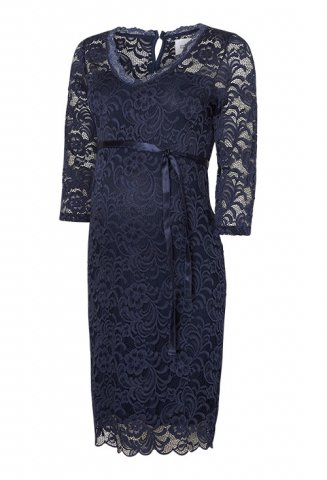 Mama Licious zwangerschapsjurk Mivana Lace, navy blue