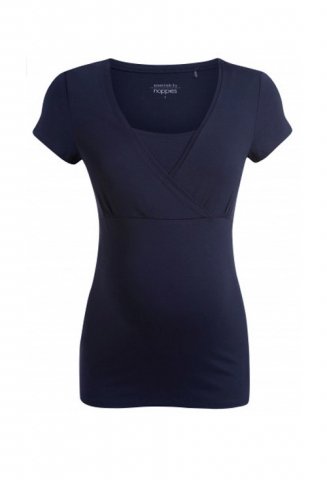 Noppies borstvoeding T-shirt Lely, dark blue