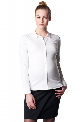 Noppies zwangerschapsblouse Imke, white