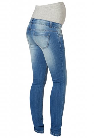 Mama Licious zwangerschapsjeans skinny Ida, blue, lengte 34