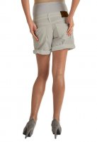 Queen Mum zwangerschapsshort cotton, stone