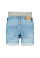 Love2wait zwangerschapsshort denim, stone wash