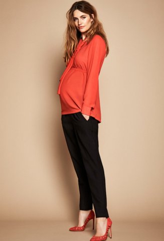 Mama Licious zwangerschapsbroek new business, black