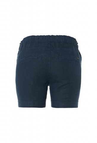 Noppies linnen zwangerschapsshort Jenna, dark blue